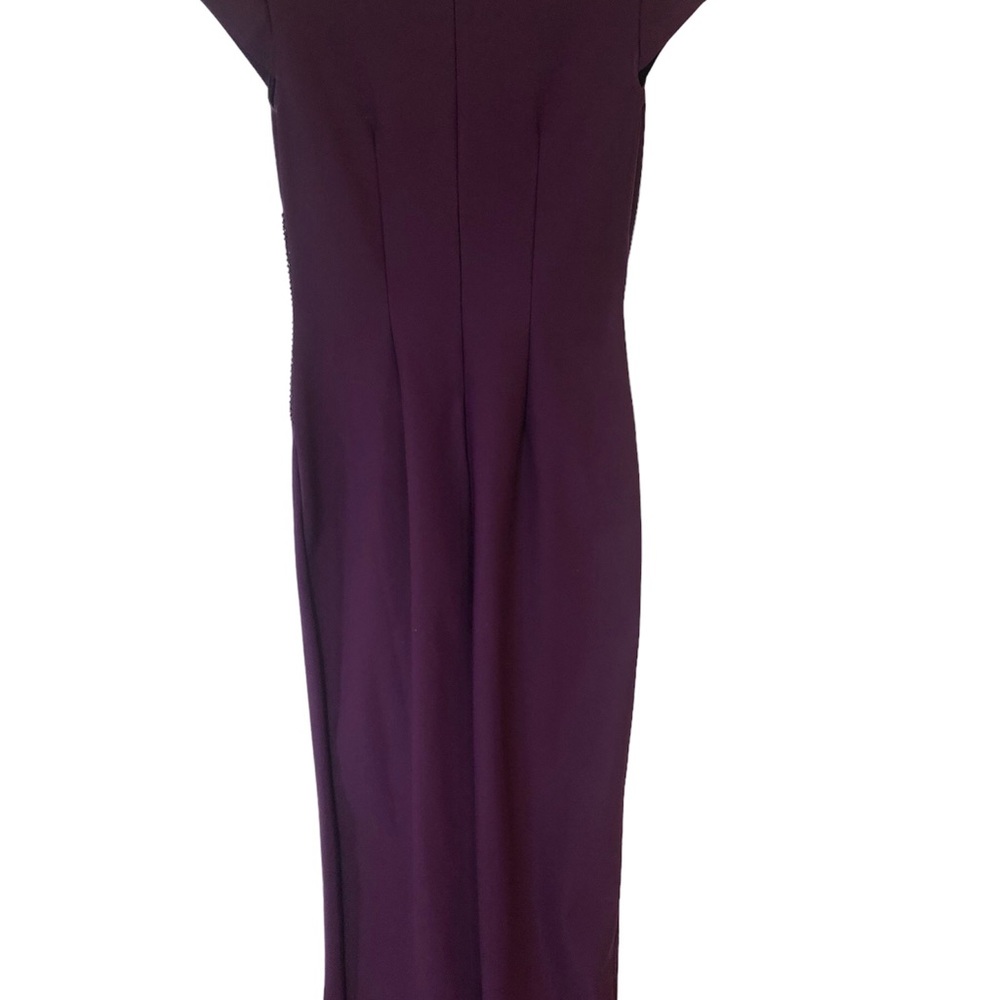 Size 12, Plum color, Alex Evening Dress